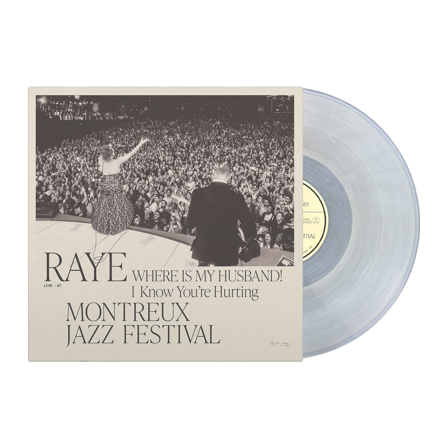 WHERE IS MY HUSBAND! & I KNOW YOU'RE HURTING - LIVE AT MONTREUX 12" Vinyl