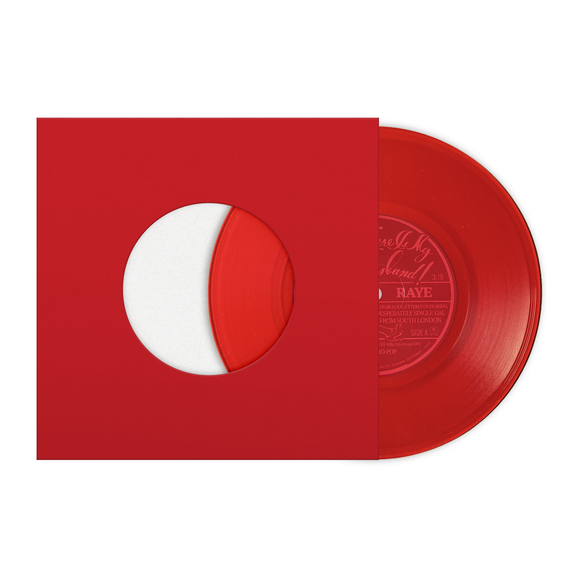 WHERE IS MY HUSBAND! 7” vinyl | Raye | Official Store